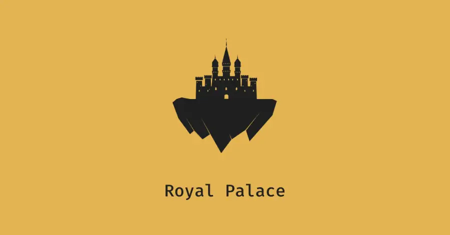 A palace liberated from the ground